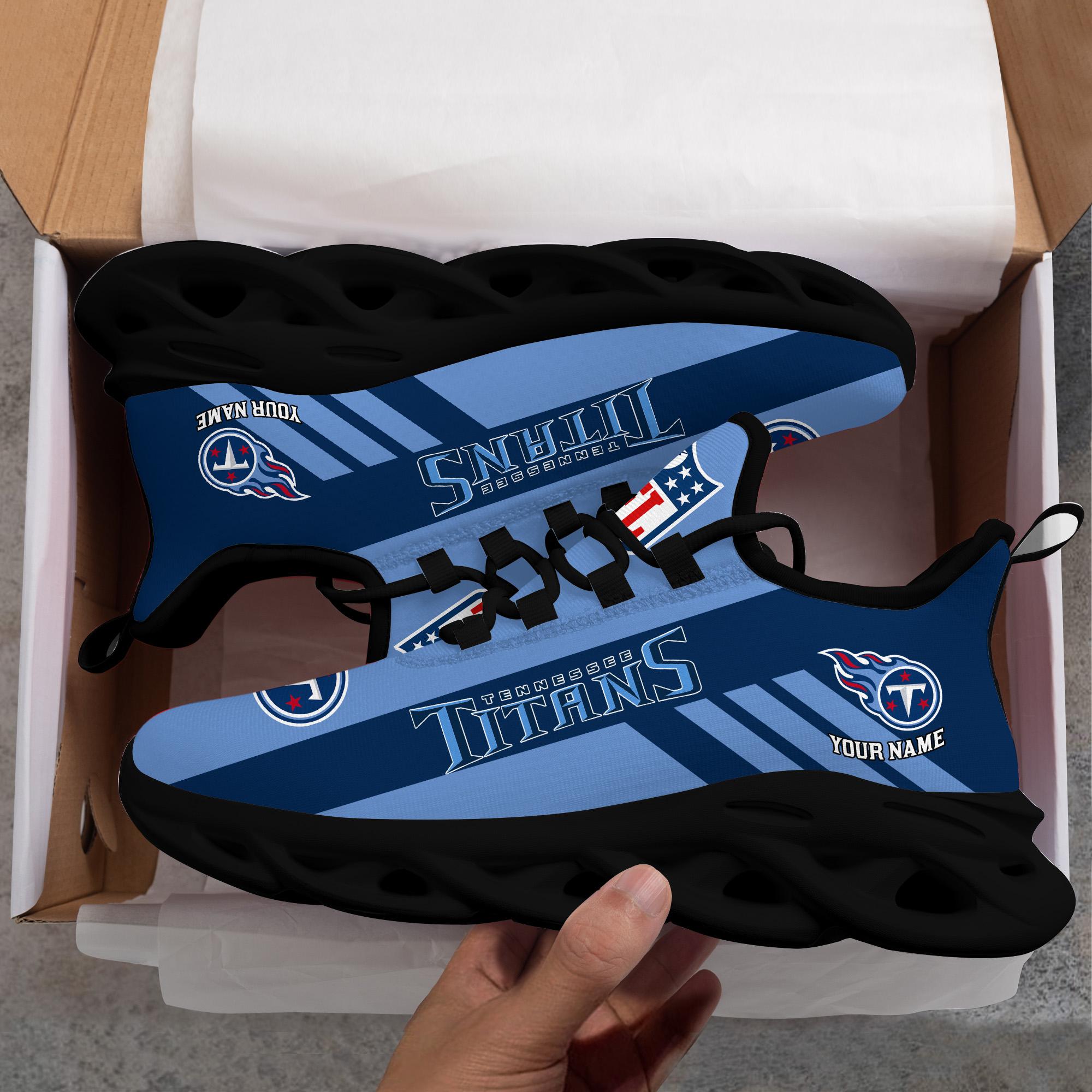 Ideafootwear Tennessee Titans Max Soul Shoes Sneakers For Men And Women