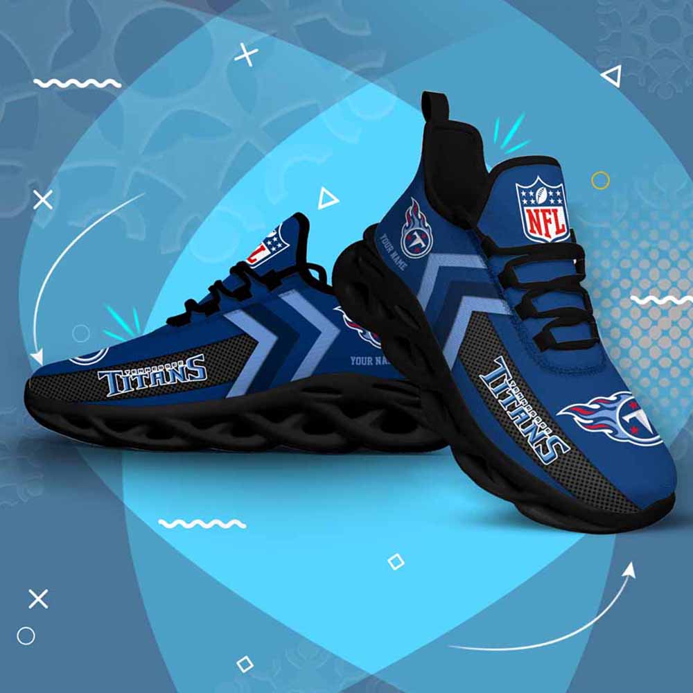 Ideafootwear Tennessee Titans Max Soul Shoes Sneakers For Men And Women