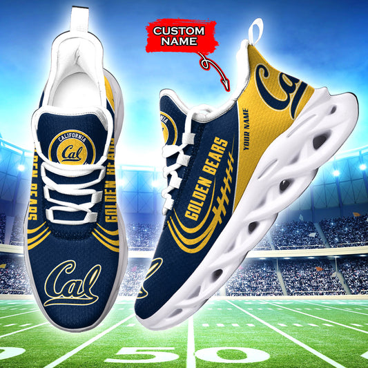 Ideafootwear California Golden Bears NCAA Max Soul Shoes Sneakers For Men And Women