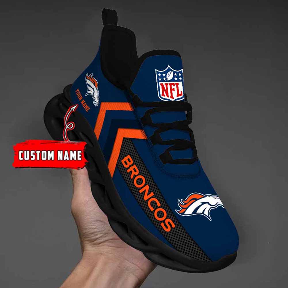 Ideafootwear Denver Broncos Max Soul Shoes Sneakers For Men And Women