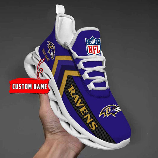 Ideafootwear Baltimore Ravens Max Soul Shoes Sneakers For Men And Women