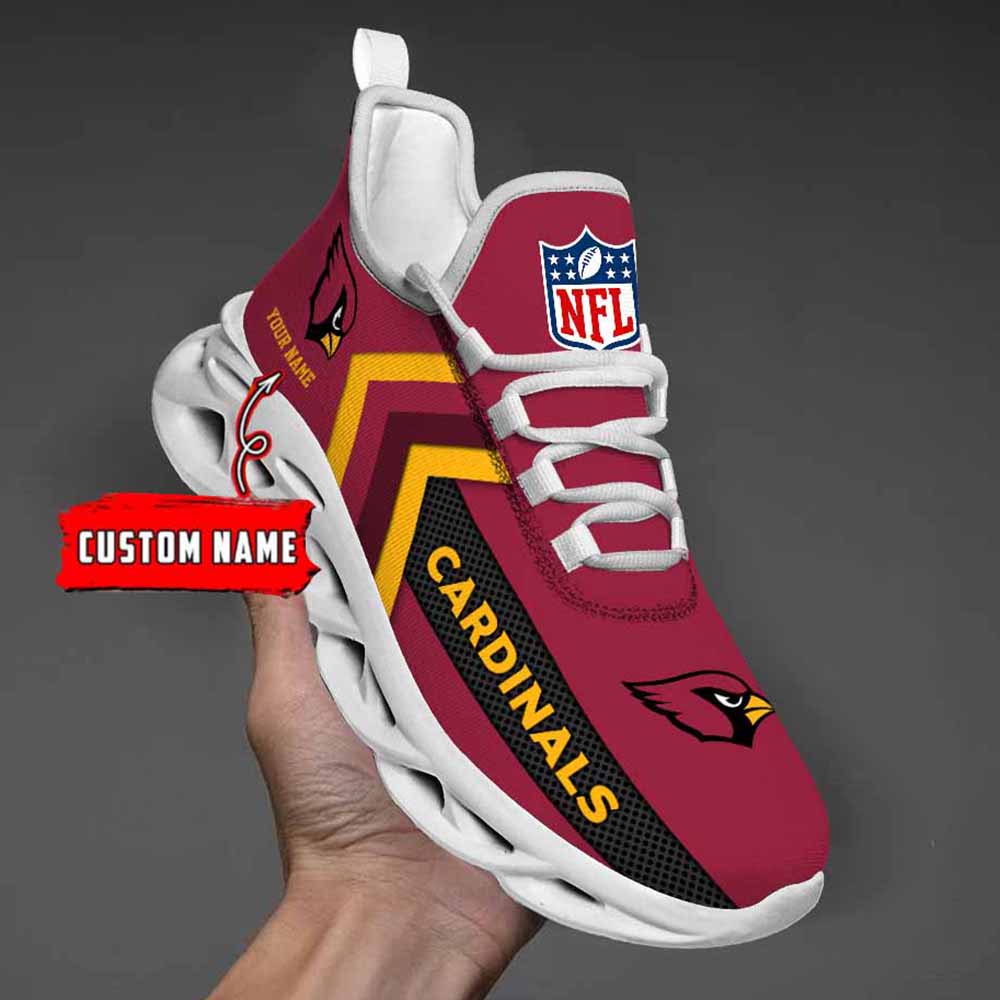 Ideafootwear Arizona Cadinals Max Soul Shoes Sneakers For Men And Women