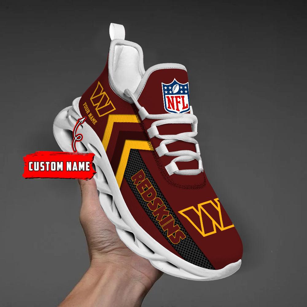 Ideafootwear Washington Commanders Max Soul Shoes Sneakers For Men And Women