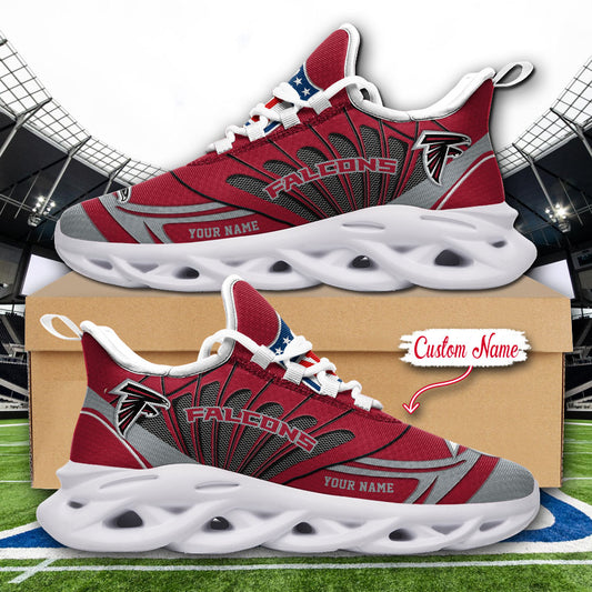 Ideafootwear Atlanta Falcons NFL Max Soul Shoes Sneakers For Men And Women