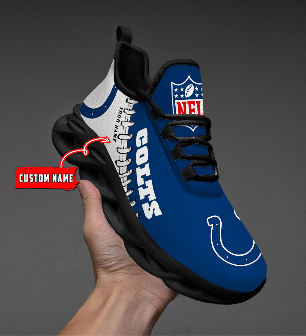 Ideafootwear Indianapolis Colts Max Soul Shoes Sneakers For Men And Women