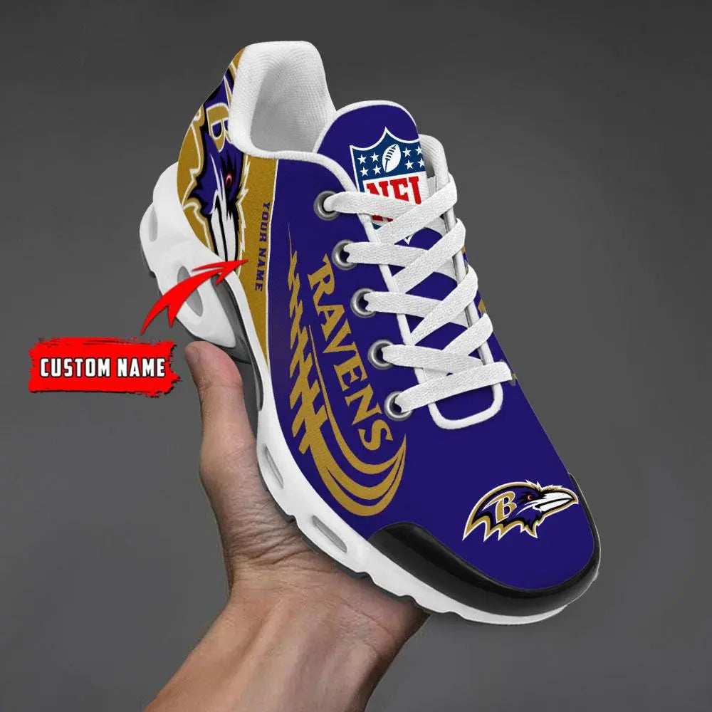 Ideafootwear Baltimore Ravens Max Soul Shoes Sneakers For Men And Women