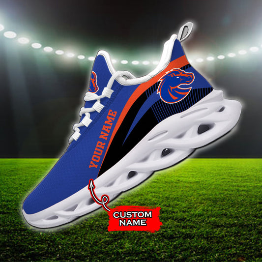 Ideafootwear Boise State Broncos NCAA Max Soul Shoes Sneakers For Men And Women