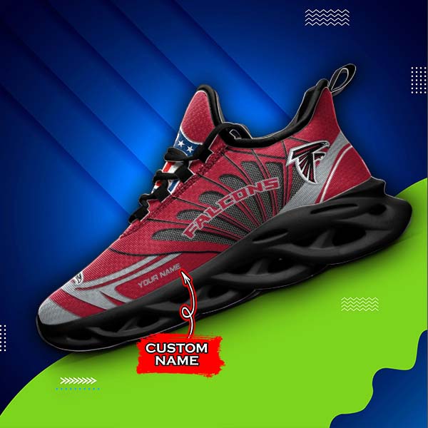 Ideafootwear Atlanta Falcons Max Soul Shoes Sneakers For Men And Women