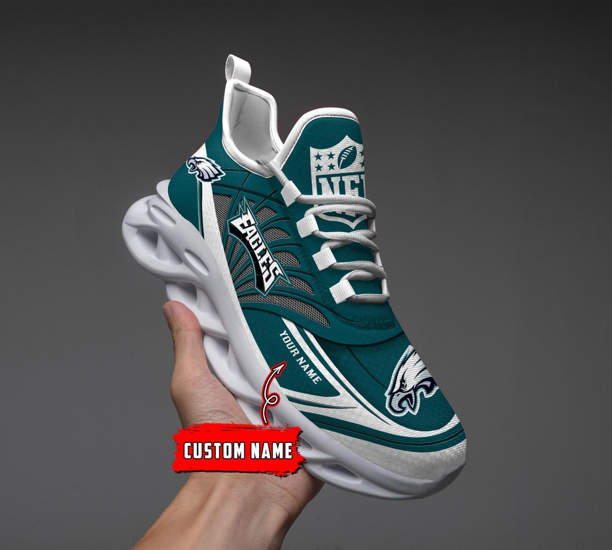 Ideafootwear Philadelphia Eagles Max Soul Shoes Sneakers For Men And Women