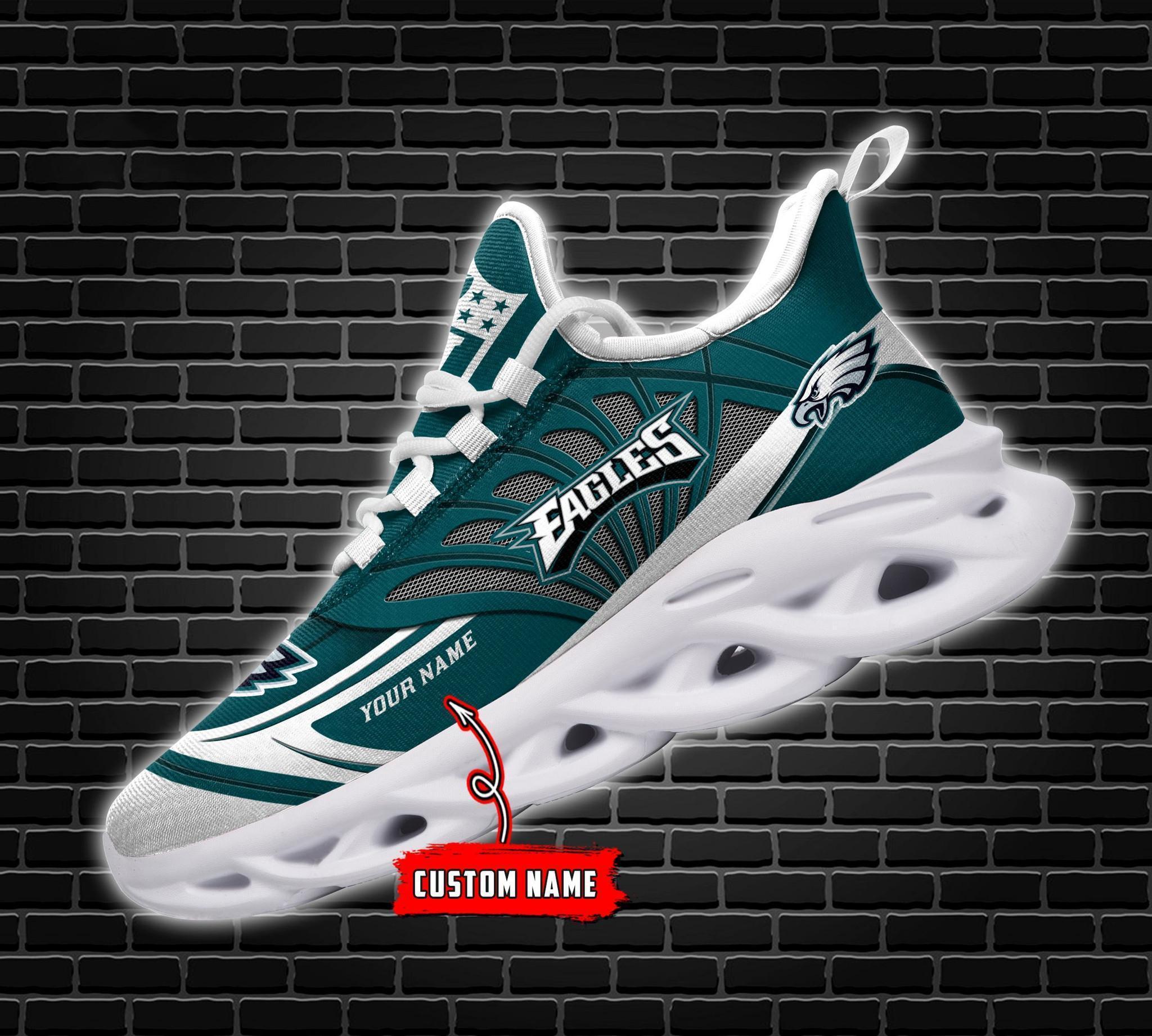 Ideafootwear Philadelphia Eagles Max Soul Shoes Sneakers For Men And Women