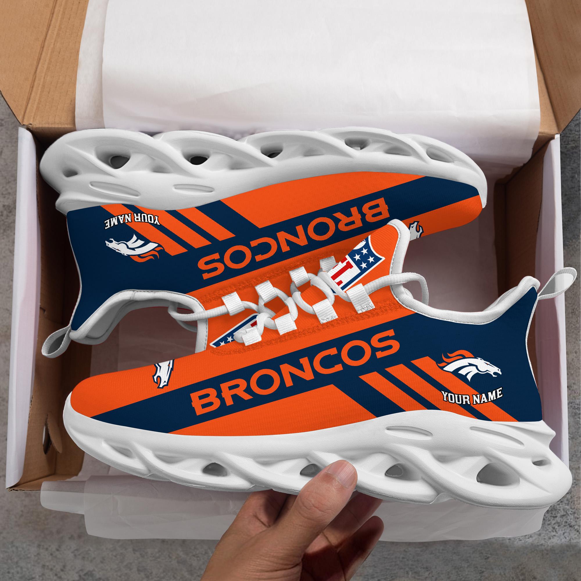 Ideafootwear Denver Broncos Max Soul Shoes Sneakers For Men And Women