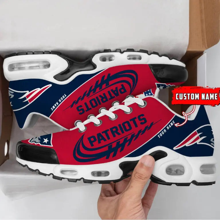 Ideafootwear New England Patriots Max Soul Shoes Sneakers For Men And Women
