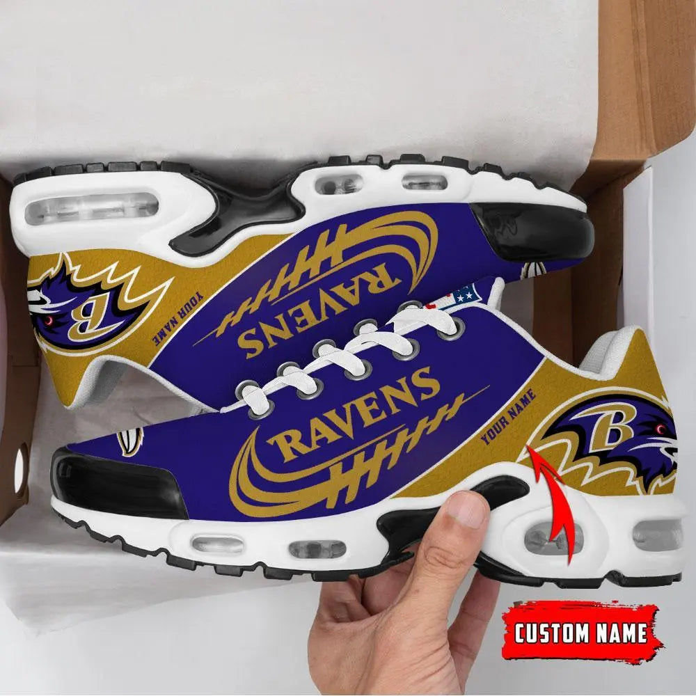 Ideafootwear Baltimore Ravens Max Soul Shoes Sneakers For Men And Women