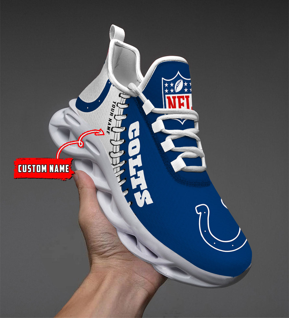 Ideafootwear Indianapolis Colts Max Soul Shoes Sneakers For Men And Women