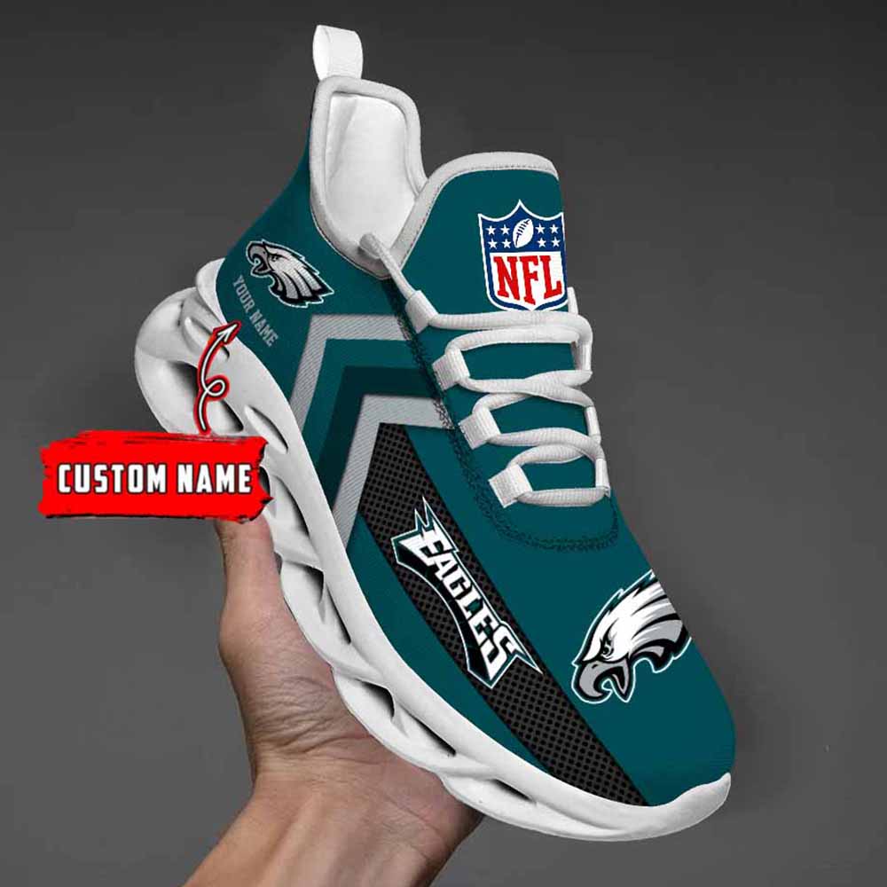Ideafootwear Philadelphia Eagles Max Soul Shoes Sneakers For Men And Women