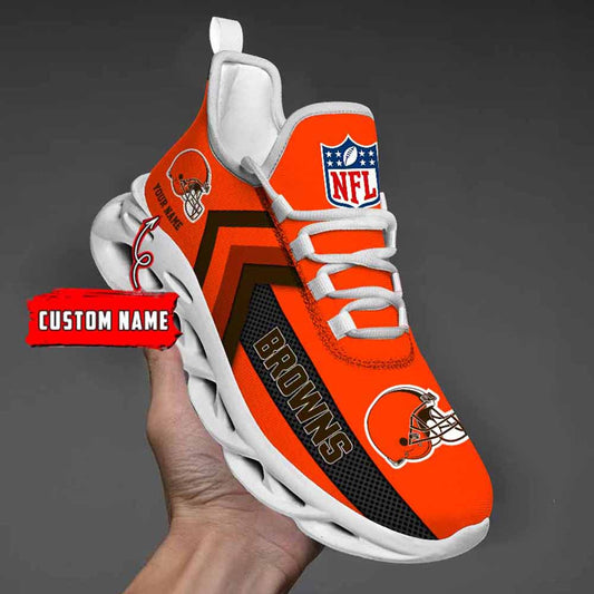 Ideafootwear Cleveland Browns Max Soul Shoes Sneakers For Men And Women