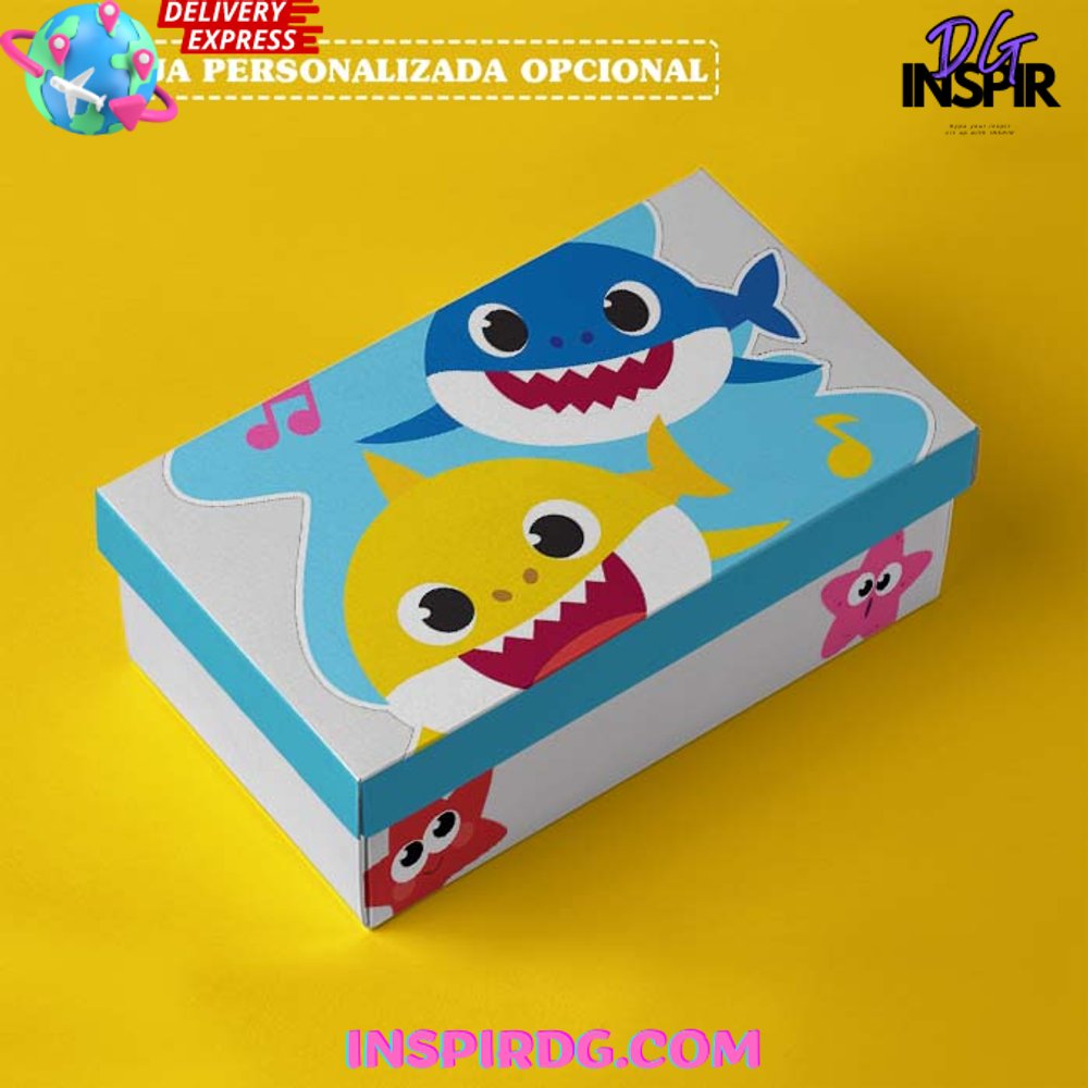 Ideafootwear Baby Shark Air Low-Top Sneakers Shoes For Men And Women 1