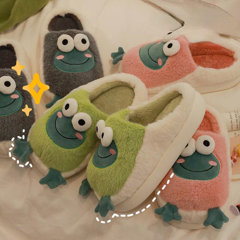 Cute Frog Slippers
