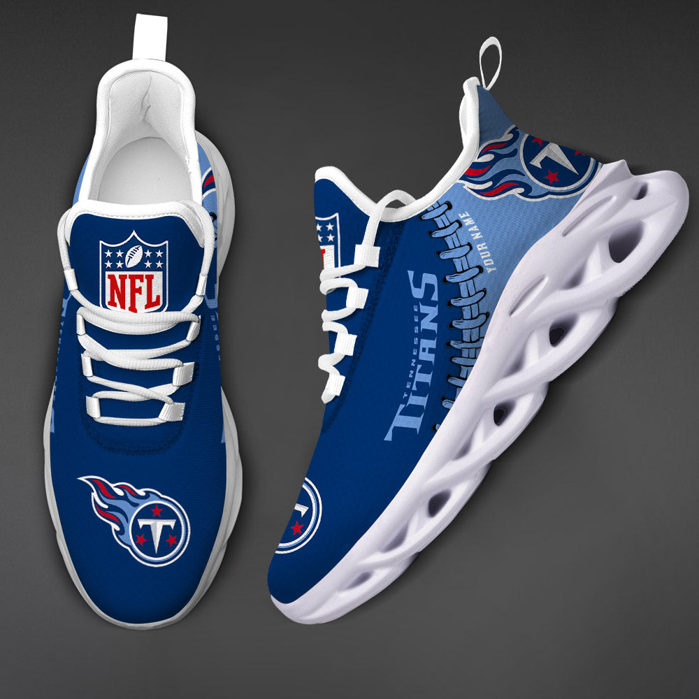 Ideafootwear Tennessee Titans Max Soul Shoes Sneakers For Men And Women