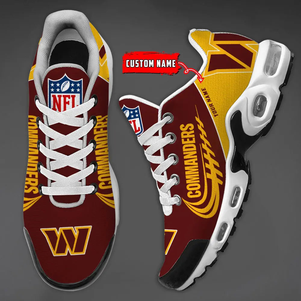 Ideafootwear Washington Commanders Max Soul Shoes Sneakers For Men And Women