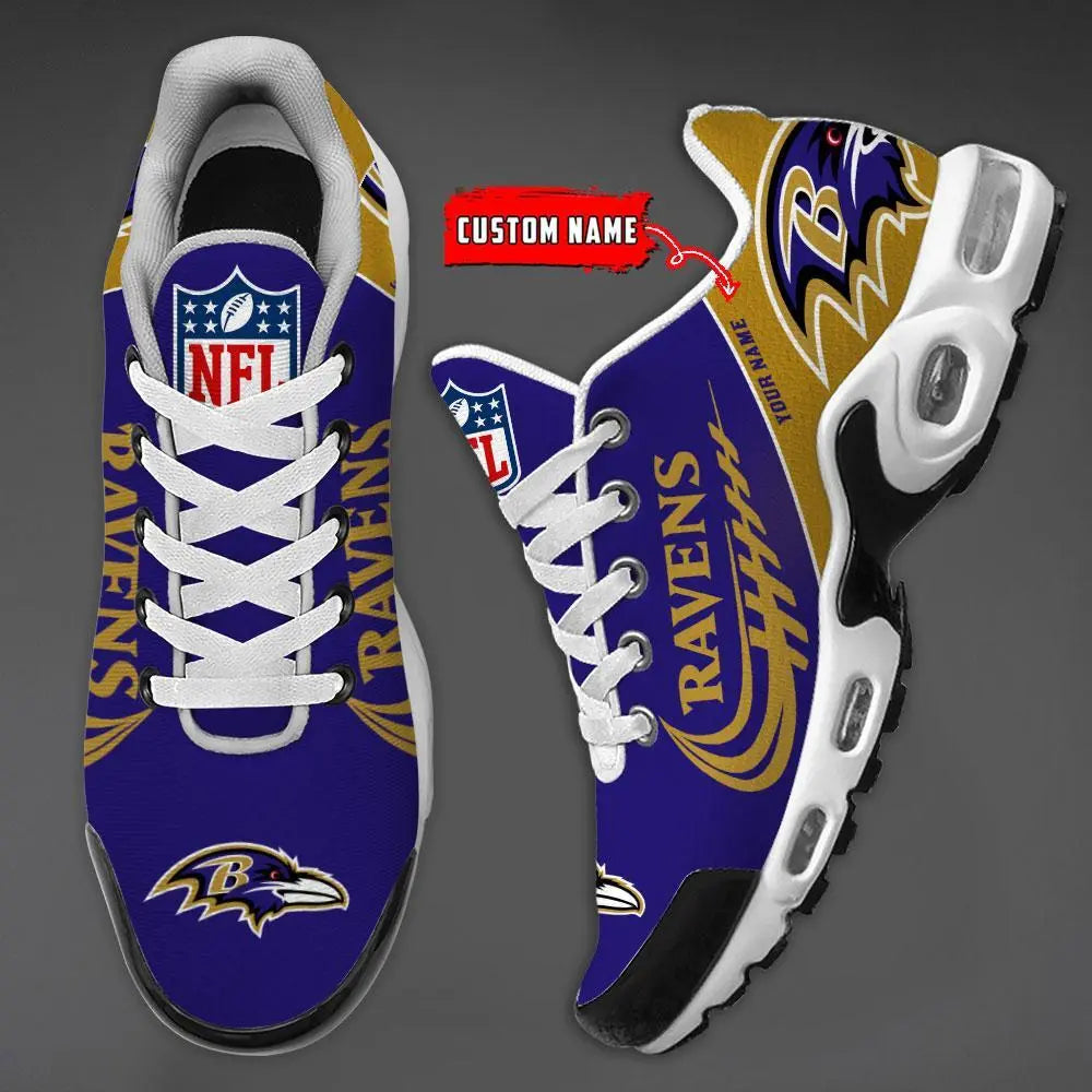 Ideafootwear Baltimore Ravens Max Soul Shoes Sneakers For Men And Women