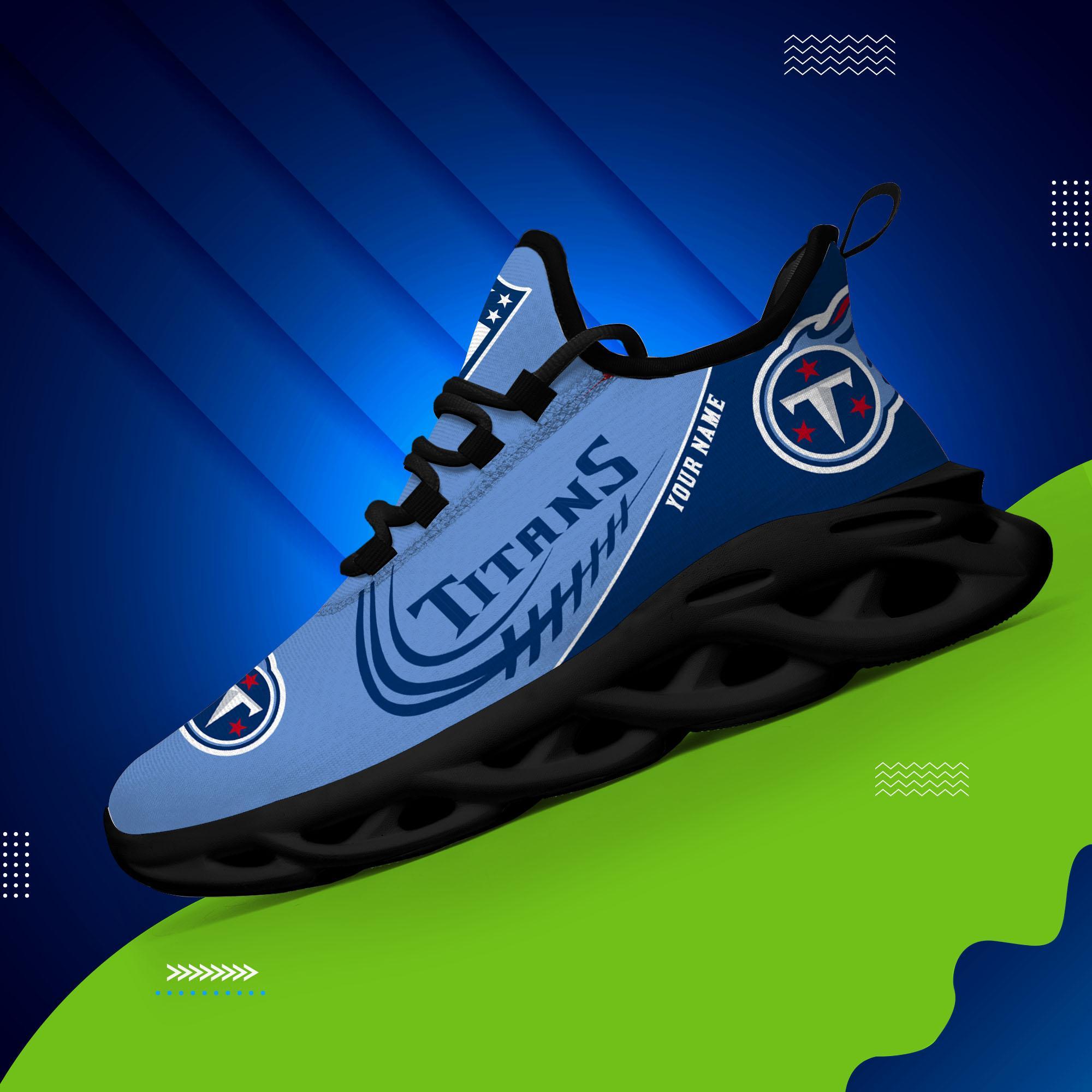 Ideafootwear Tennessee Titans Max Soul Shoes Sneakers For Men And Women
