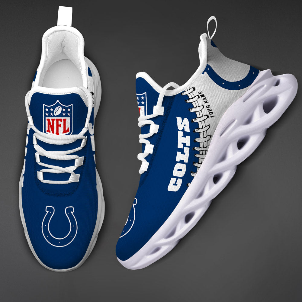 Ideafootwear Indianapolis Colts Max Soul Shoes Sneakers For Men And Women