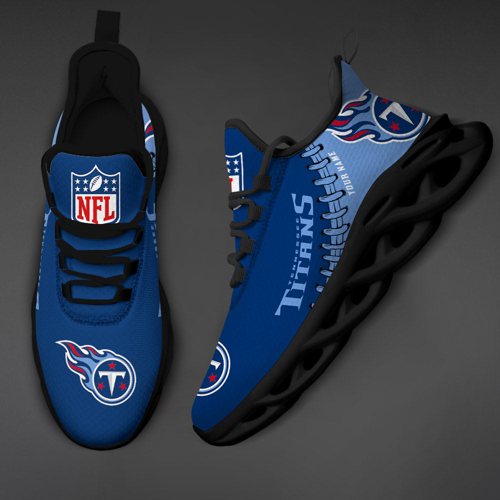 Ideafootwear Tennessee Titans Max Soul Shoes Sneakers For Men And Women