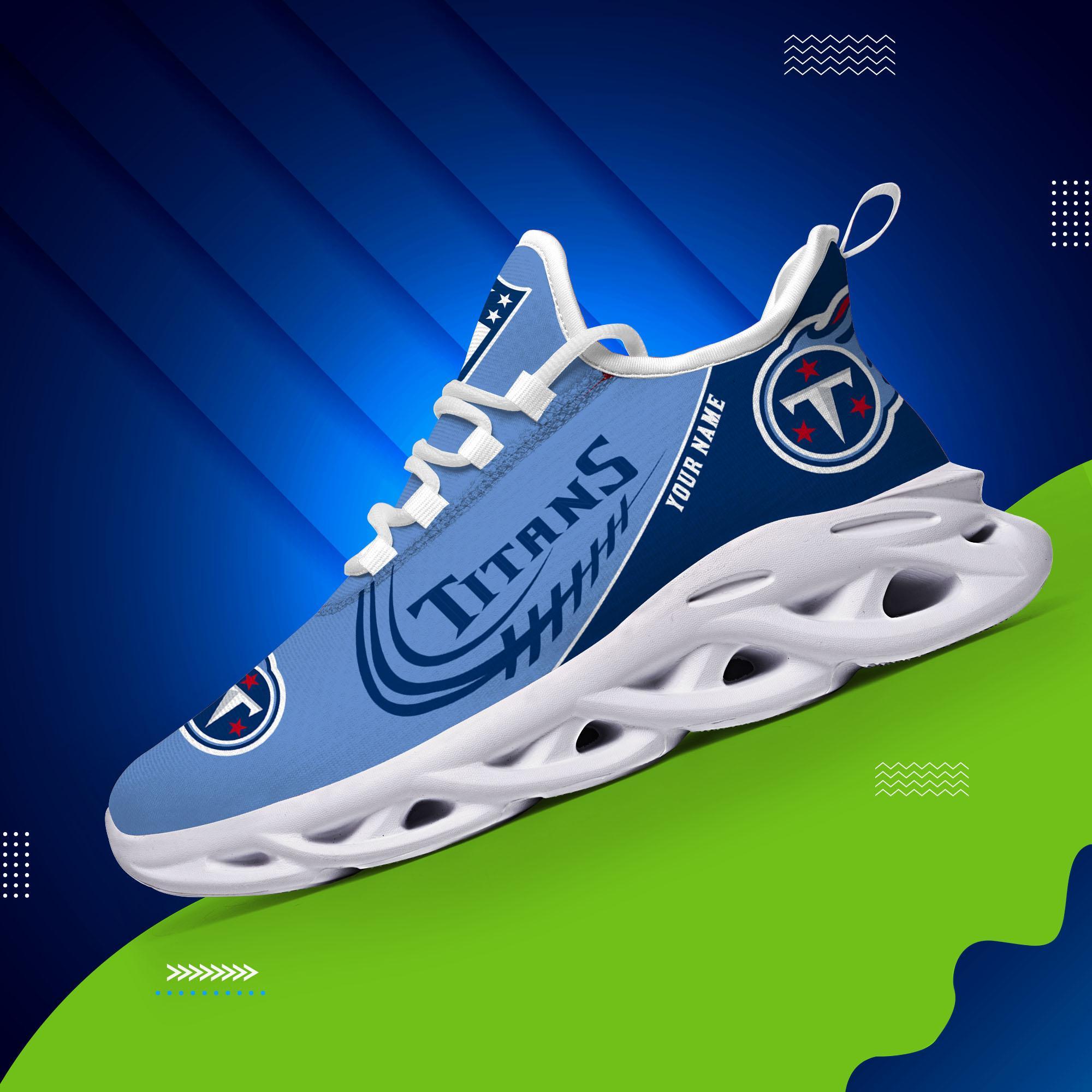 Ideafootwear Tennessee Titans Max Soul Shoes Sneakers For Men And Women