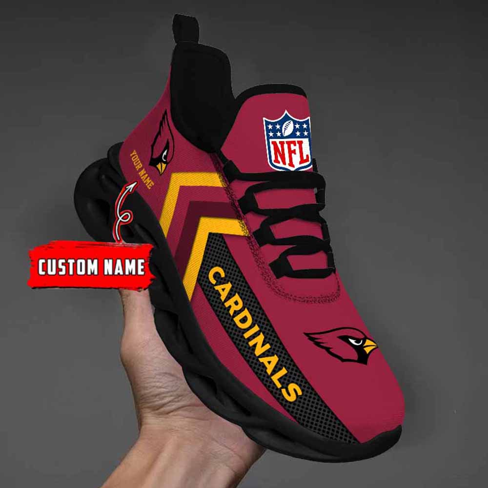 Ideafootwear Arizona Cadinals Max Soul Shoes Sneakers For Men And Women