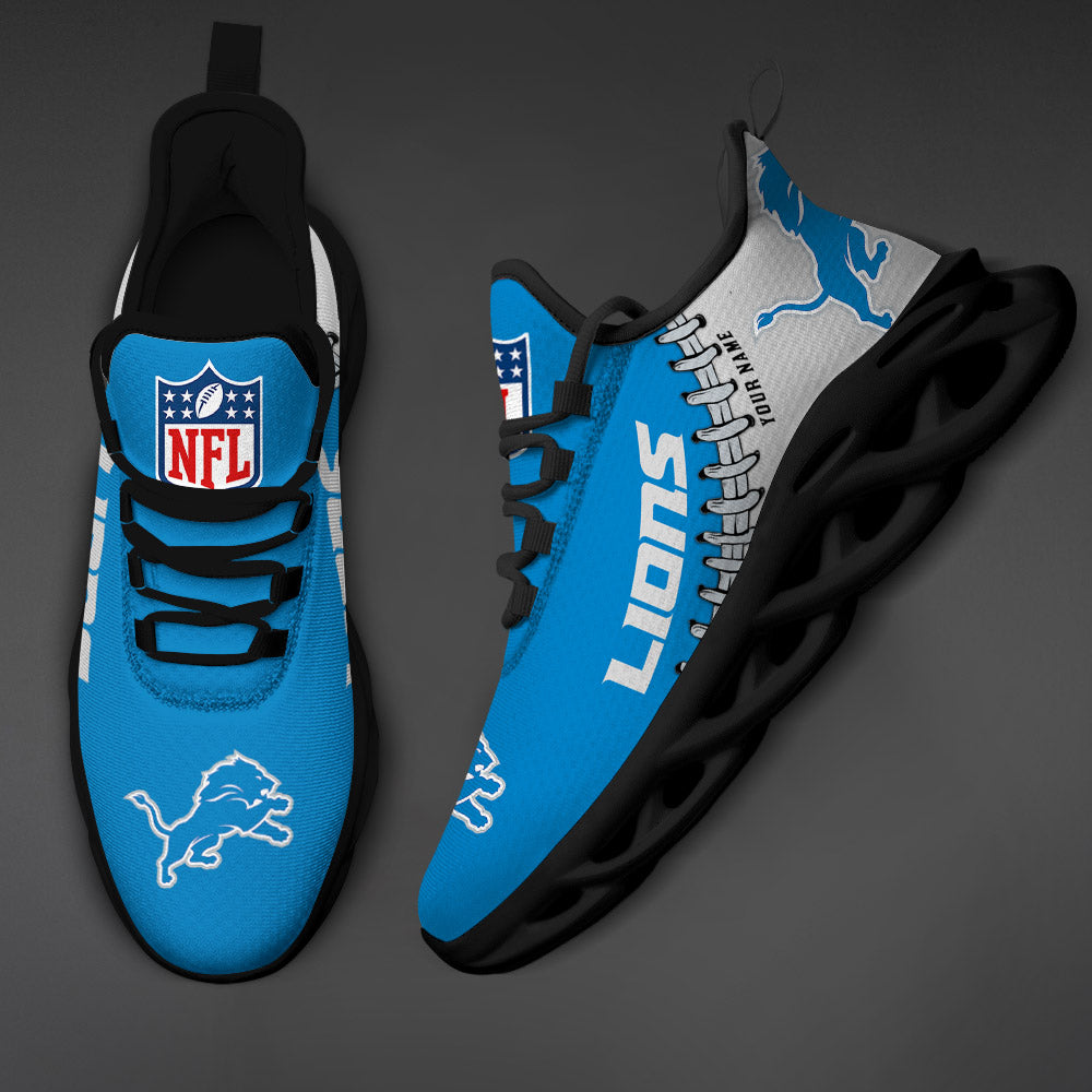 Ideafootwear Detroit Lions Max Soul Shoes Sneakers For Men And Women