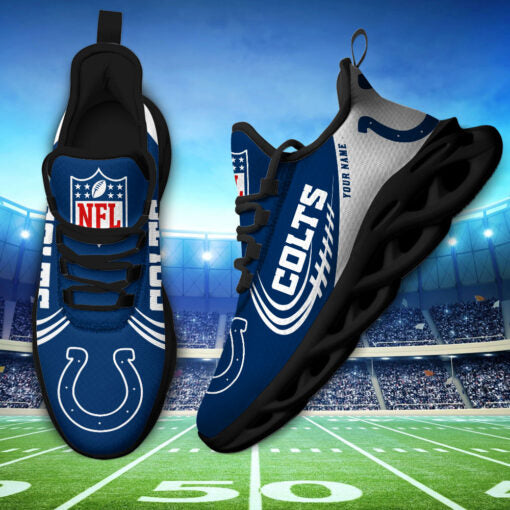 Ideafootwear Indianapolis Colts Max Soul Shoes Sneakers For Men And Women