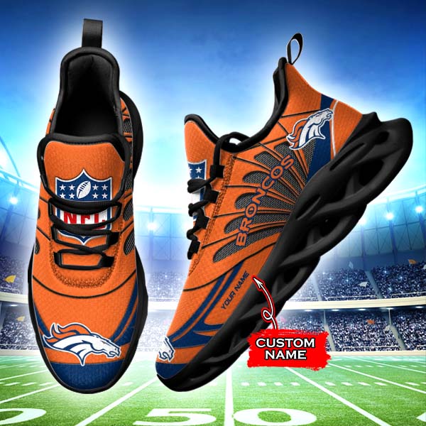 Ideafootwear Denver Broncos Max Soul Shoes Sneakers For Men And Women