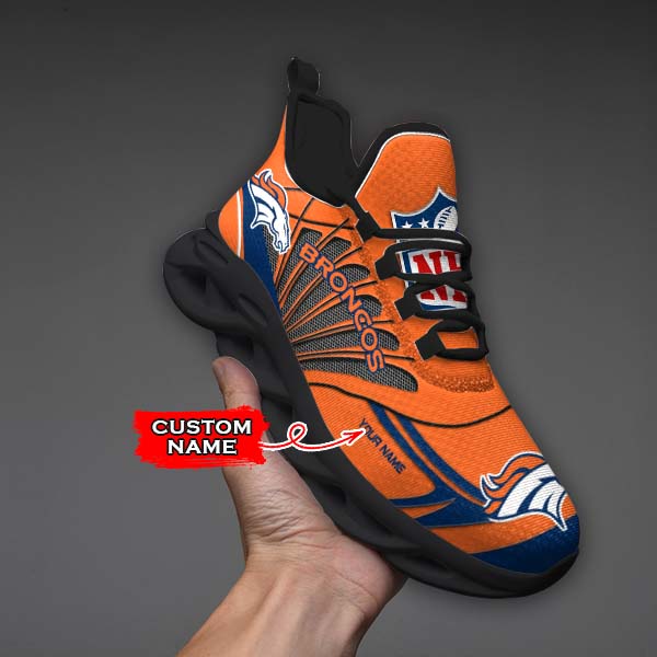 Ideafootwear Denver Broncos Max Soul Shoes Sneakers For Men And Women