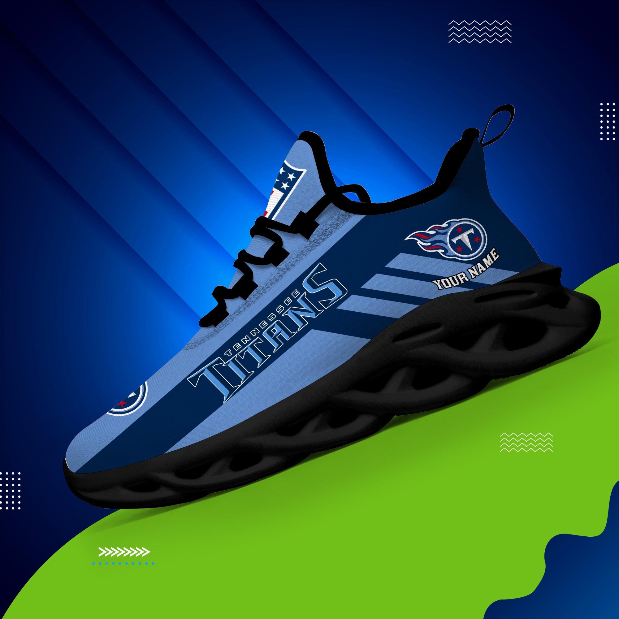 Ideafootwear Tennessee Titans Max Soul Shoes Sneakers For Men And Women