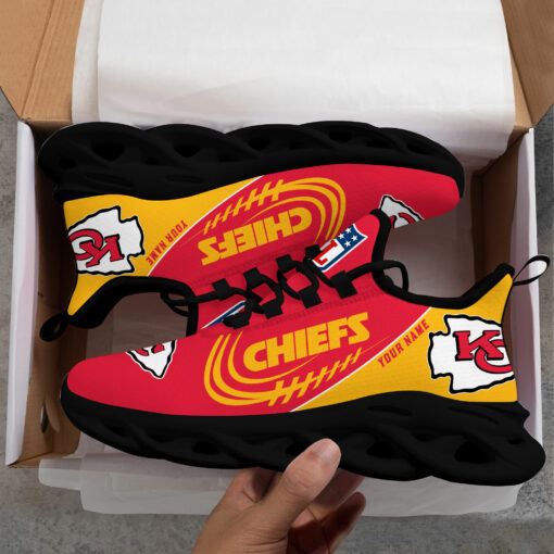 Ideafootwear Kansas City Chiefs Max Soul Shoes Sneakers For Men And Women