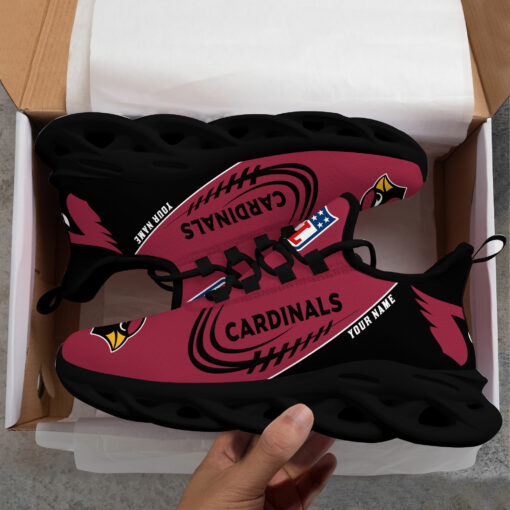 Ideafootwear Arizona Cadinals Max Soul Shoes Sneakers For Men And Women