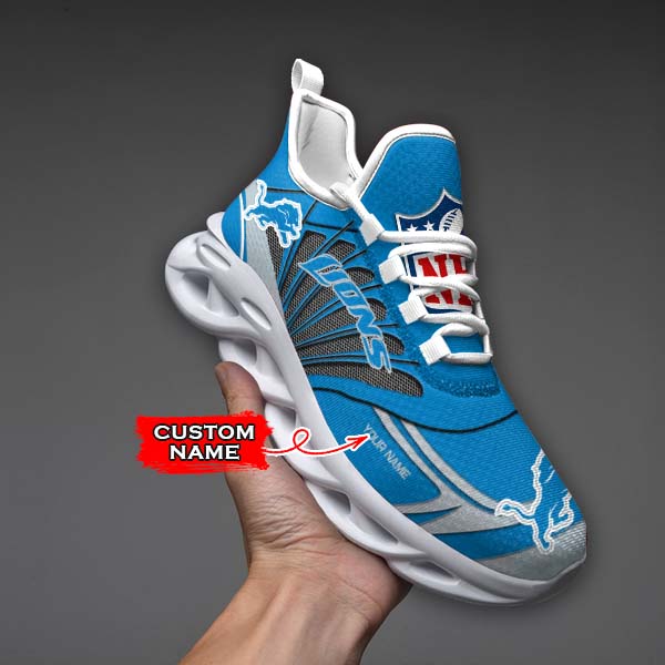 Ideafootwear Detroit Lions Max Soul Shoes Sneakers For Men And Women