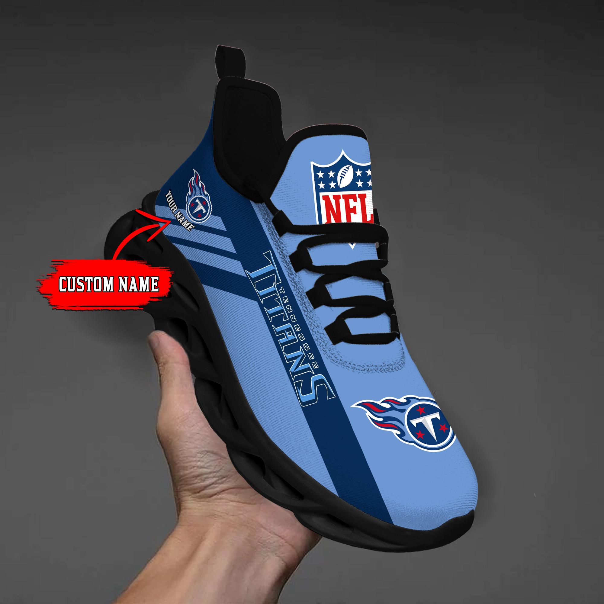 Ideafootwear Tennessee Titans Max Soul Shoes Sneakers For Men And Women