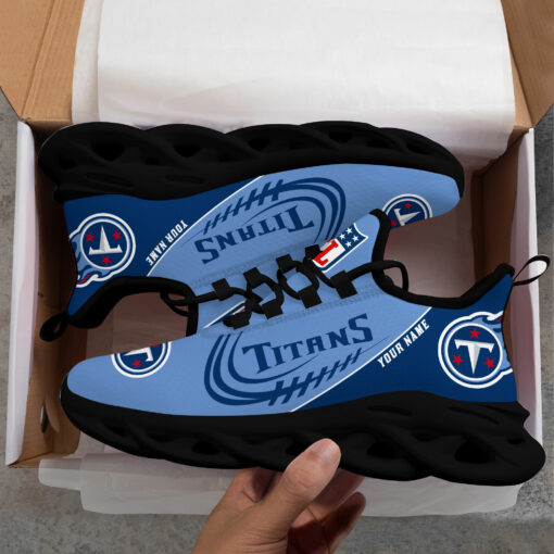Ideafootwear Tennessee Titans Max Soul Shoes Sneakers For Men And Women