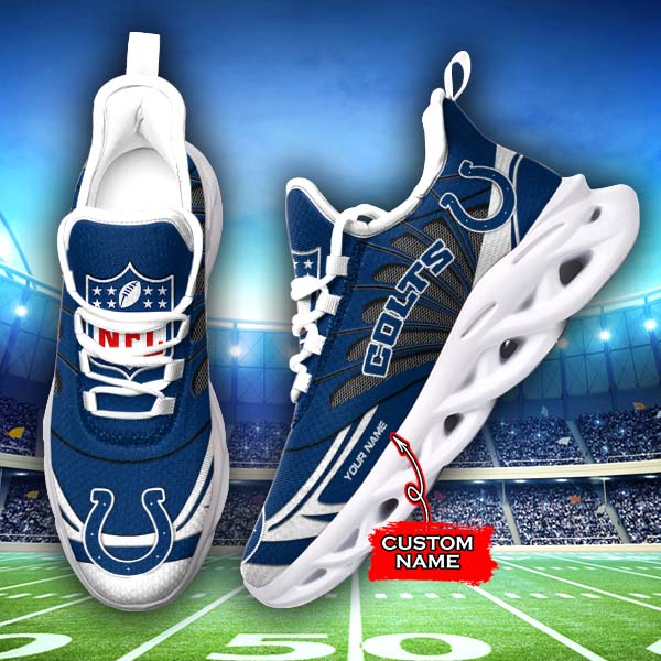Ideafootwear Indianapolis Colts Max Soul Shoes Sneakers For Men And Women