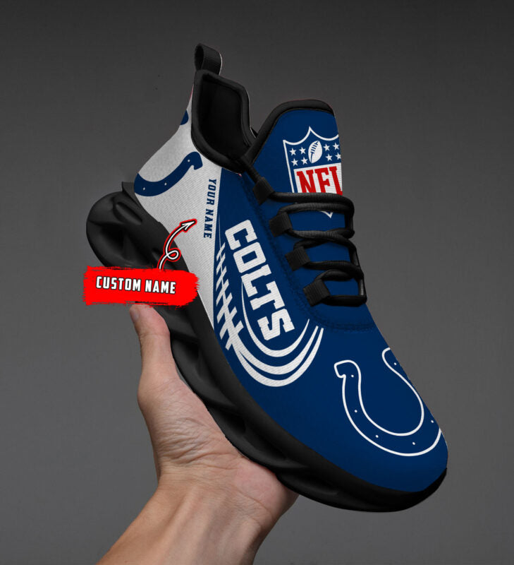 Ideafootwear Indianapolis Colts Max Soul Shoes Sneakers For Men And Women
