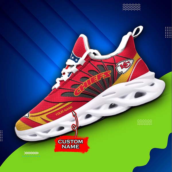 Ideafootwear Kansas City Chiefs Max Soul Shoes Sneakers For Men And Women