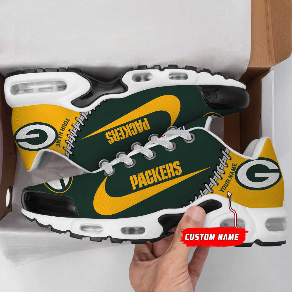 Ideafootwear Green Bay Packers TN Shoes Sneakers For Men And Women