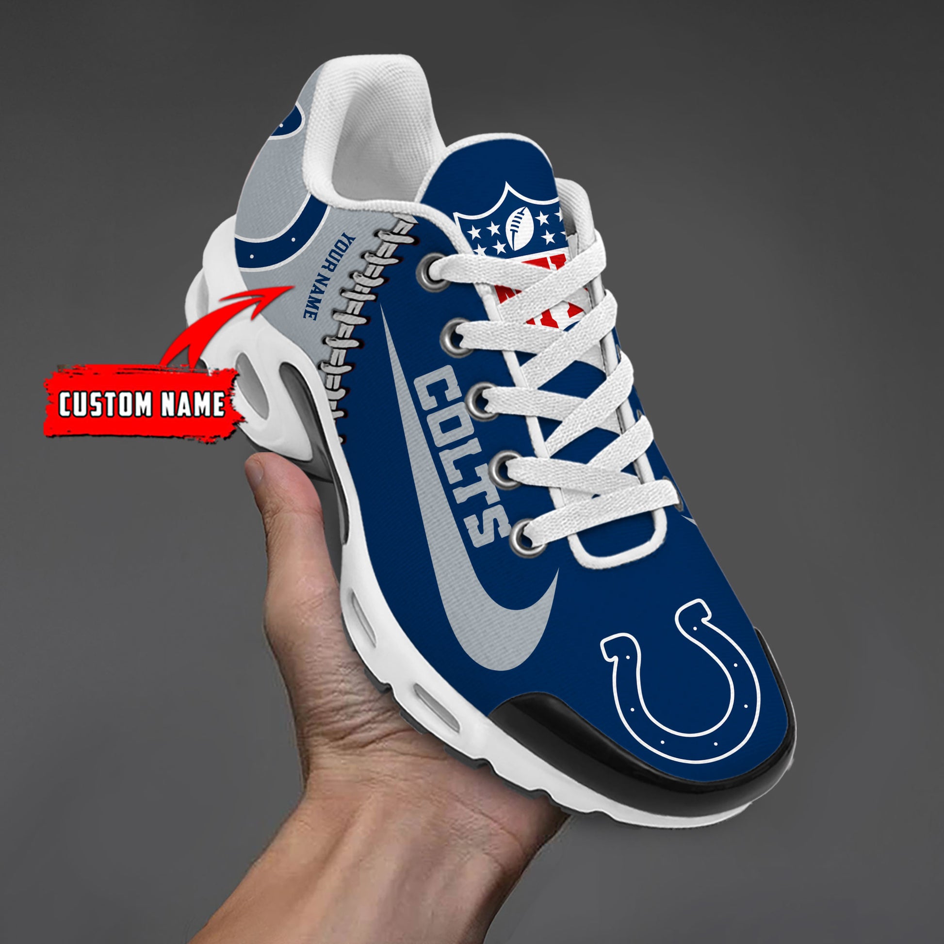 Ideafootwear Indianapolis Colts TN Shoes Sneakers For Men And Women