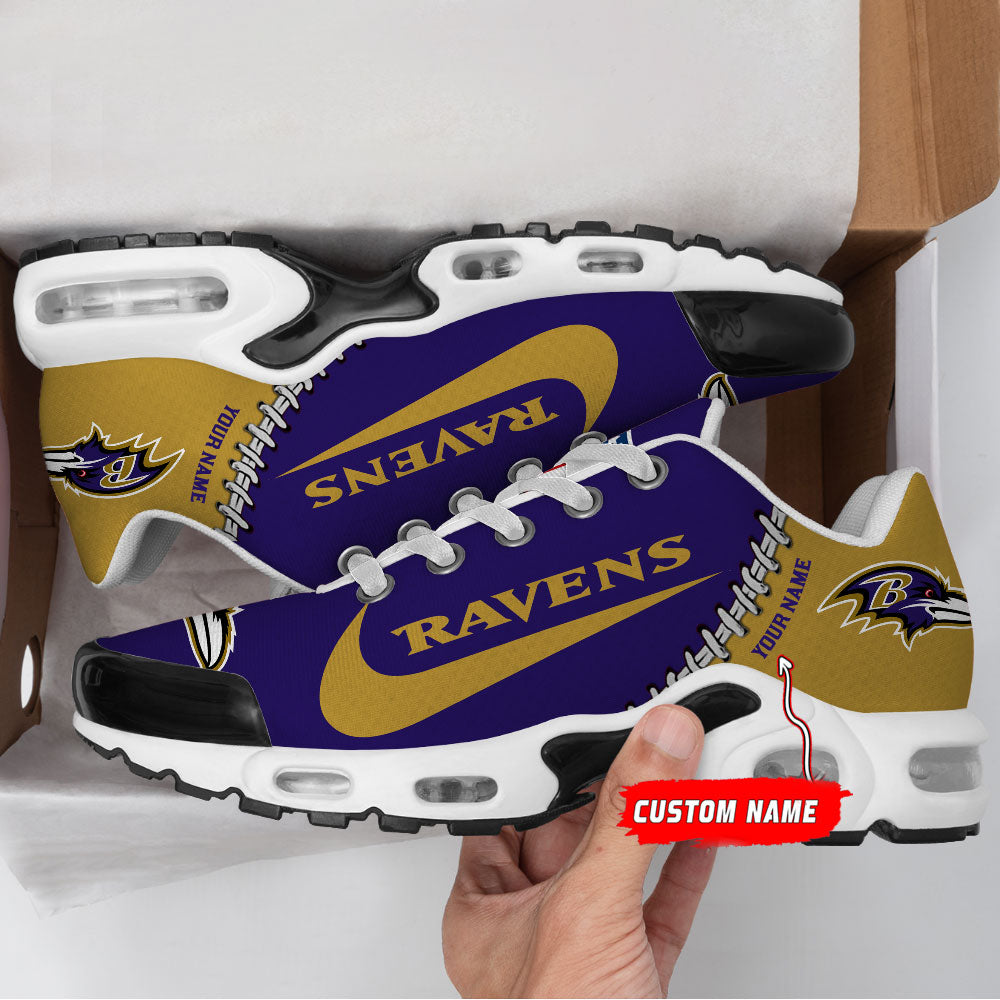 Ideafootwear Baltimore Ravens TN Shoes Sneakers For Men And Women