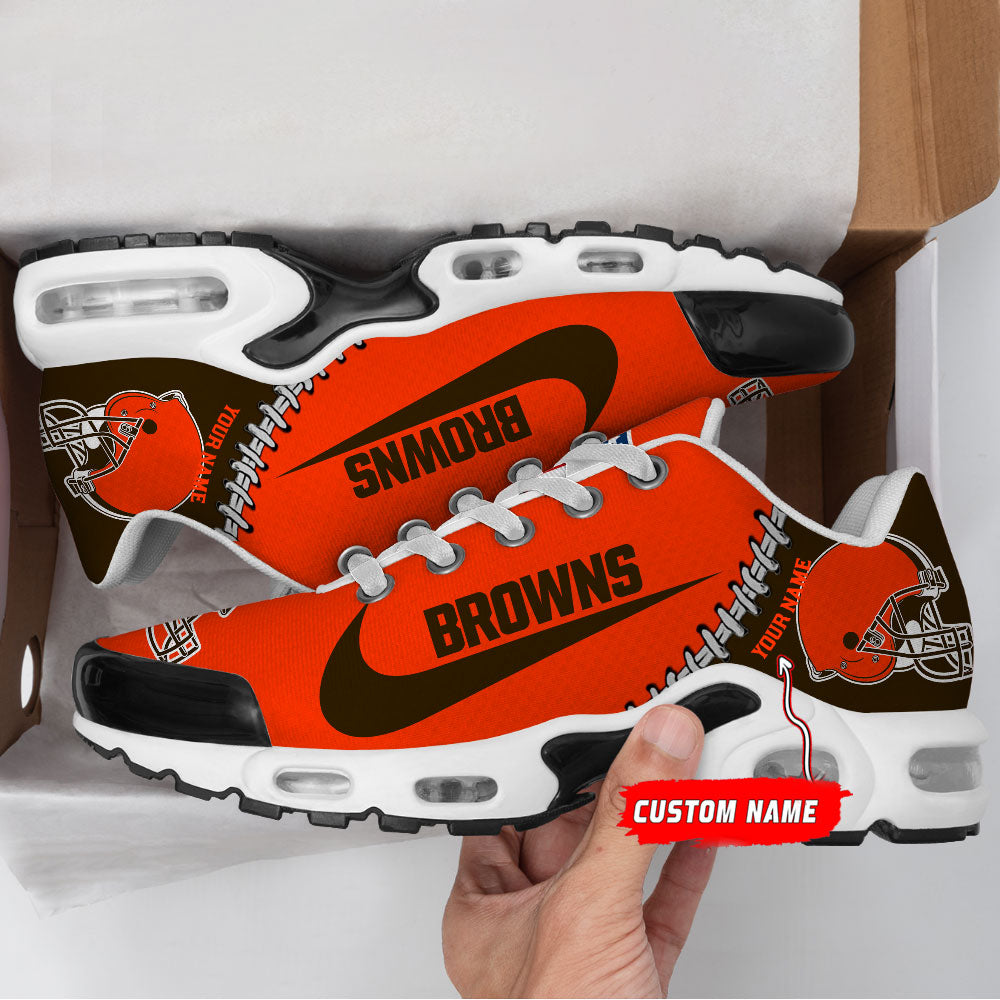 Ideafootwear Cleveland Browns TN Shoes Sneakers For Men And Women