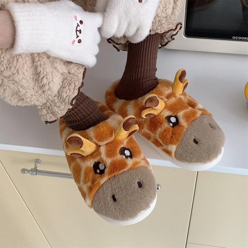 Giraffe Slippers