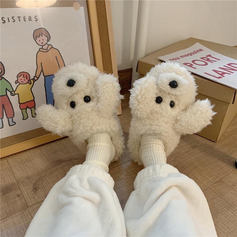 Cute Puppy Dog Slippers