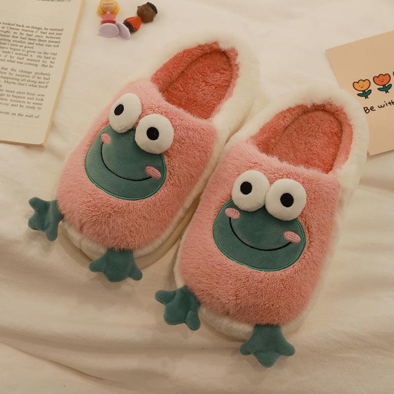 Cute Frog Slippers